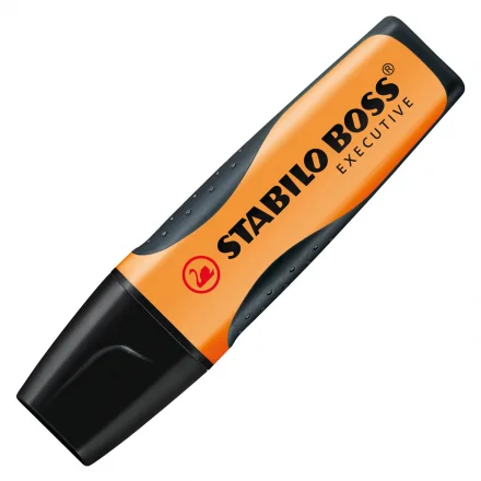 Stabilo Boss Executive Marcador Fluorescente - Zona de Agarre - Trazo entre 2 y 5mm - Recargable - T