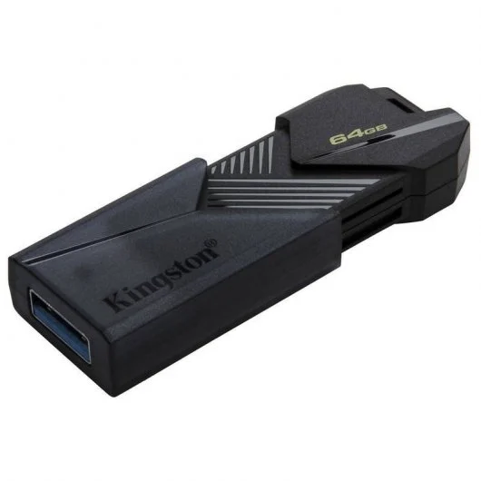 Kingston DataTraveler Exodia Onyx Memoria USB 64GB - USB 3.2 Gen 1 - Enganche para Llavero - Color N