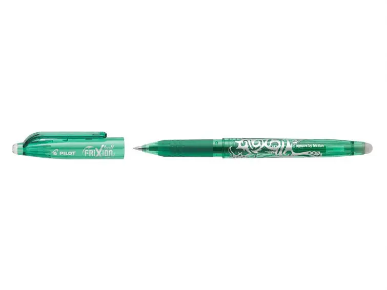 Pilot Boligrafo de gel borrable Frixion Ball - Punta de bola redonda 0.7mm - Trazo 0.4mm - Grip ergo