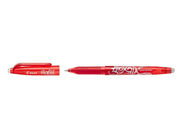 Pilot Boligrafo de Gel Borrable Frixion Ball - Punta de Bola Redonda 0.7mm - Trazo 0.4mm - Grip Ergo