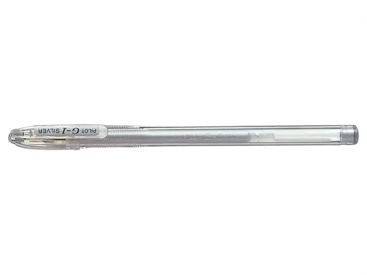 Pilot Boligrafo de Gel G1 - Recargable - Punta de Bola 0.7mm - Trazo 0.32mm - Cuerpo Transparente - 