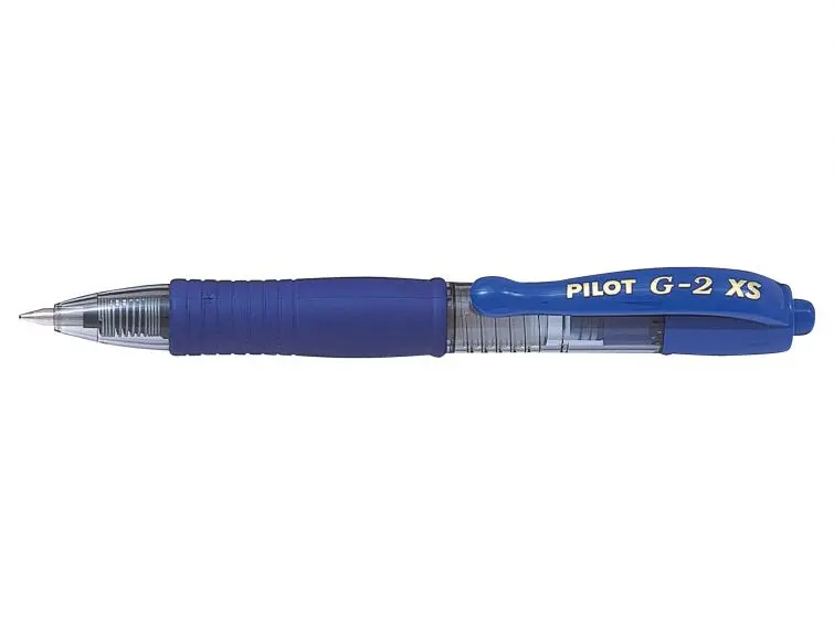 Pilot Boligrafo de Gel G2 Pixie XS Retractil - Punta de Bola Redonda 0.7mm - Trazo 0.32mm - Grip Erg