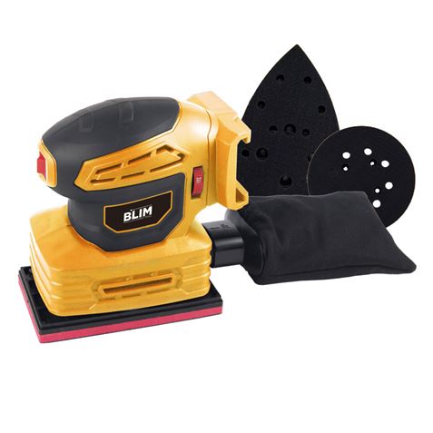 Blim Multilijadora 3 Placas a Bateria 20V 2Ah - Placa Redonda, Triangular y Rectangular - Velocidad 