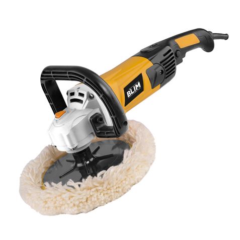 Blim Pulidora 180mm - Potencia 1500W - Velocidad 600-3.200 rpm - Empu�adura Ergonomica - Incluye Dis
