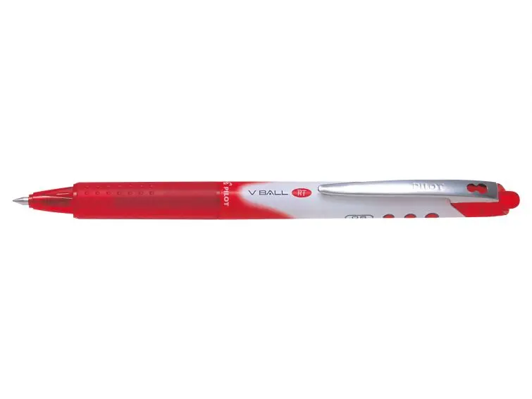 Pilot Boligrafo de Tinta Liquida V Ball RT 07 - Retractil - Punta de Bola Conica 0.5mm - Trazo 0.25m