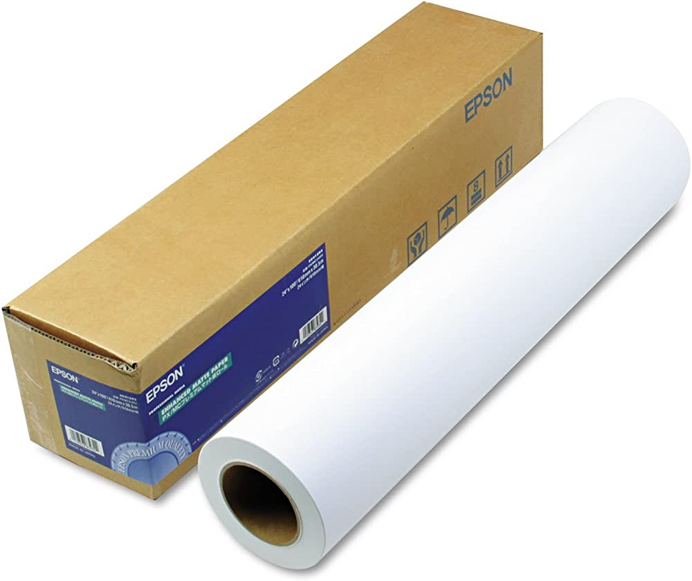 Epson Enhanced Matte Bobina de Papel Mate para Plotter - 189gr 24