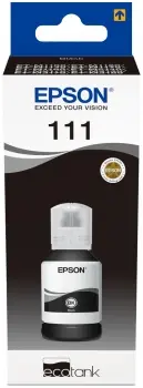 Epson 111 Negro Botella de Tinta Pigmentada Original - C13T03M140