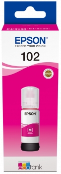 Epson 102 Magenta Botella de Tinta Original - C13T03R340