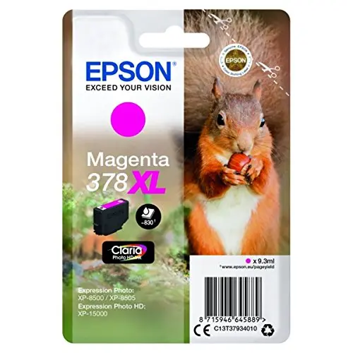 Epson 378XL Magenta Cartucho de Tinta Original - C13T37934010