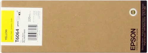 Epson T6064 Amarillo Cartucho de Tinta Original - C13T606400