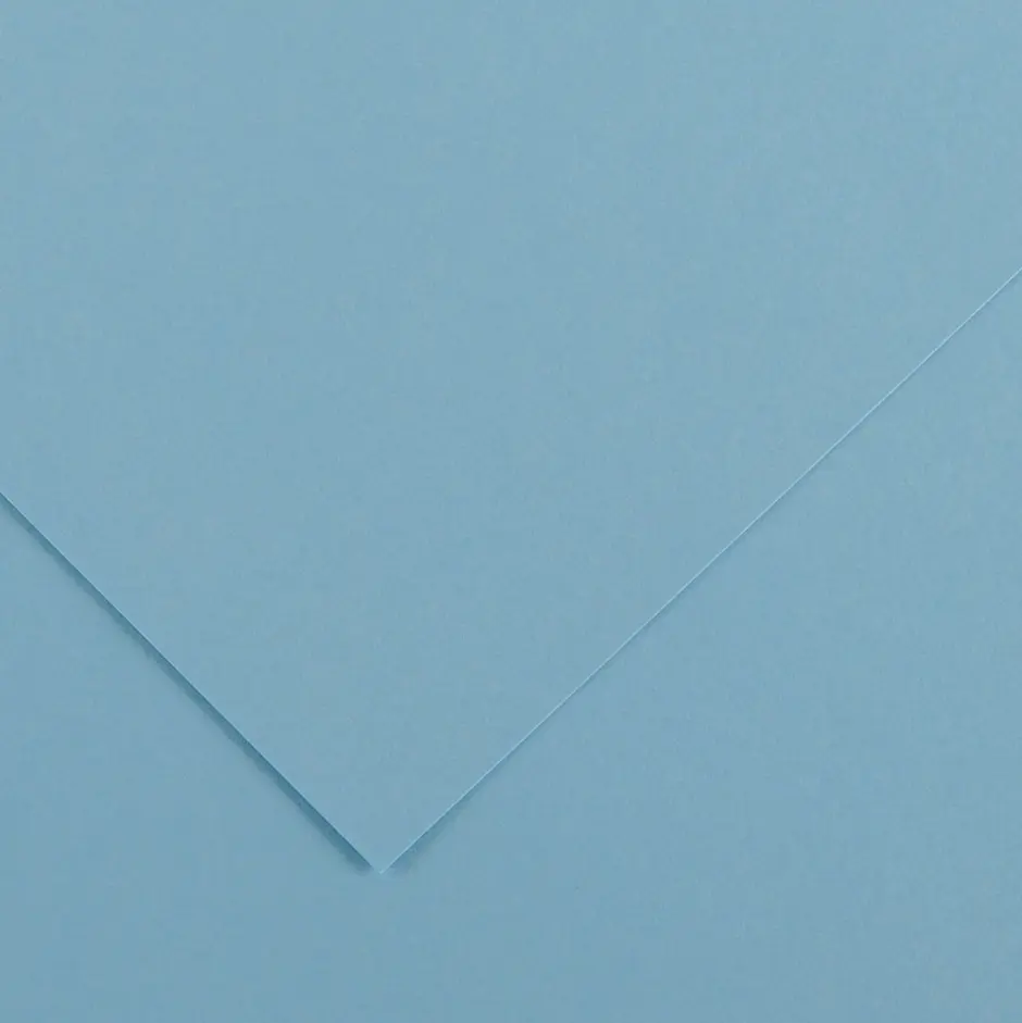 Canson Guarro Pack de 25 Cartulinas Iris A4 de 185g - 50x65cm - Color Azul Cielo