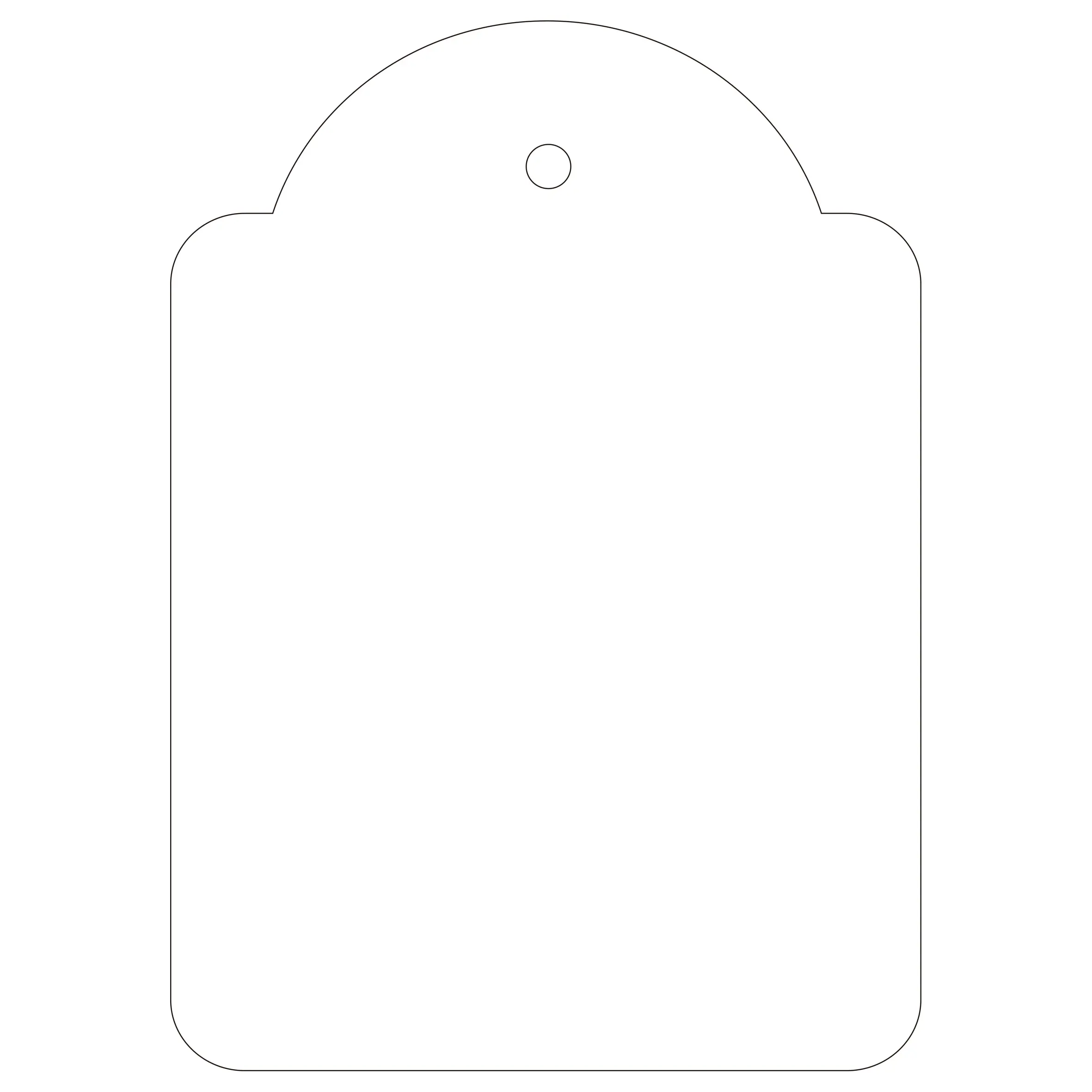 Apli Etiquetas Colgantes Blancas 50 x 70mm 400 U.