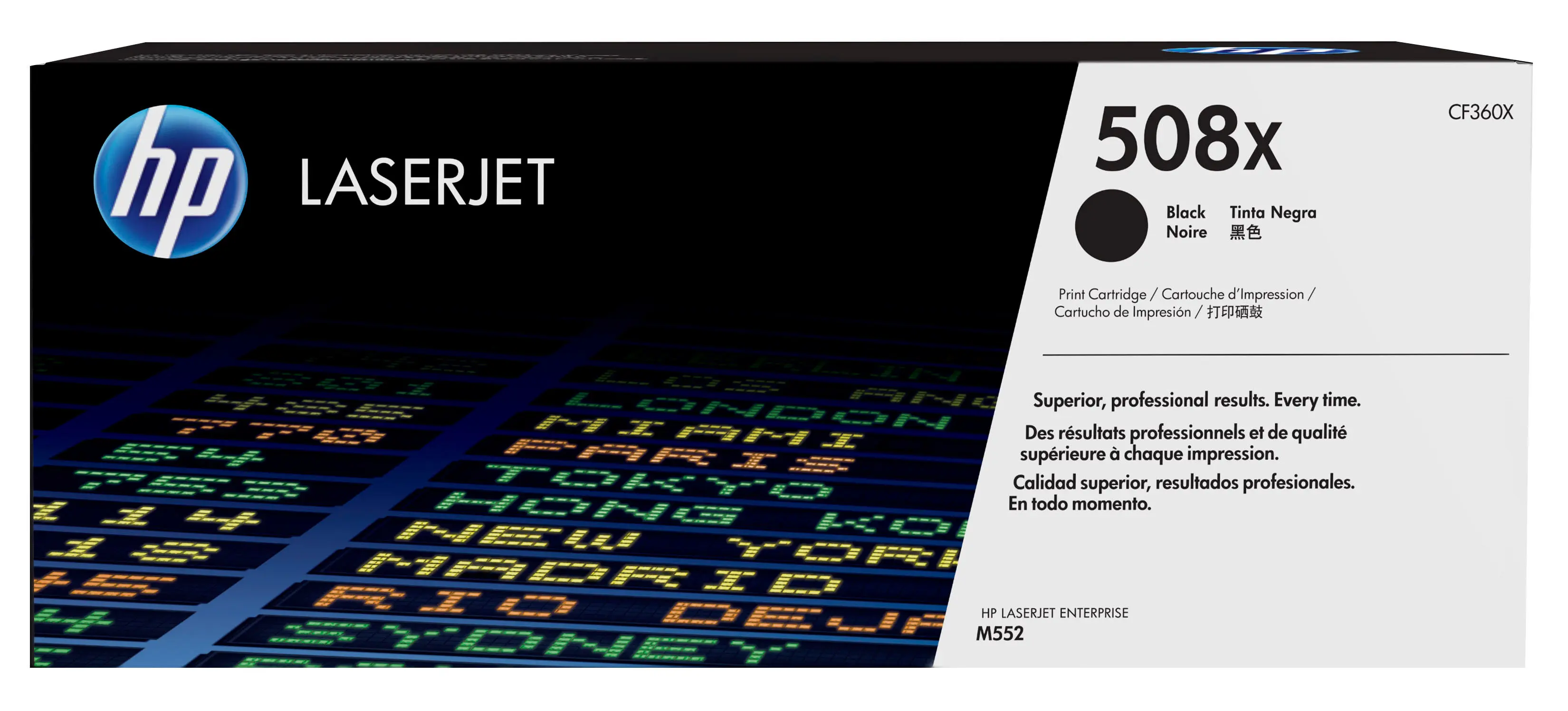 HP CF360X Negro Cartucho de Toner Original - 508X