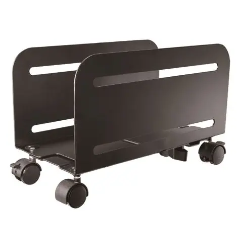 Cromad Soporte Movil para CPU - Ruedas con Freno - Ajustable desde 119 mm hasta 209 mm - Peso max. 1