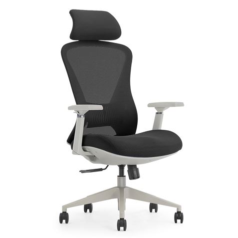 Cromad Gama Senior SE4000 Silla de Oficina - Piston de Gas de Grado 4 - Soportes Lumbar y Cervical A