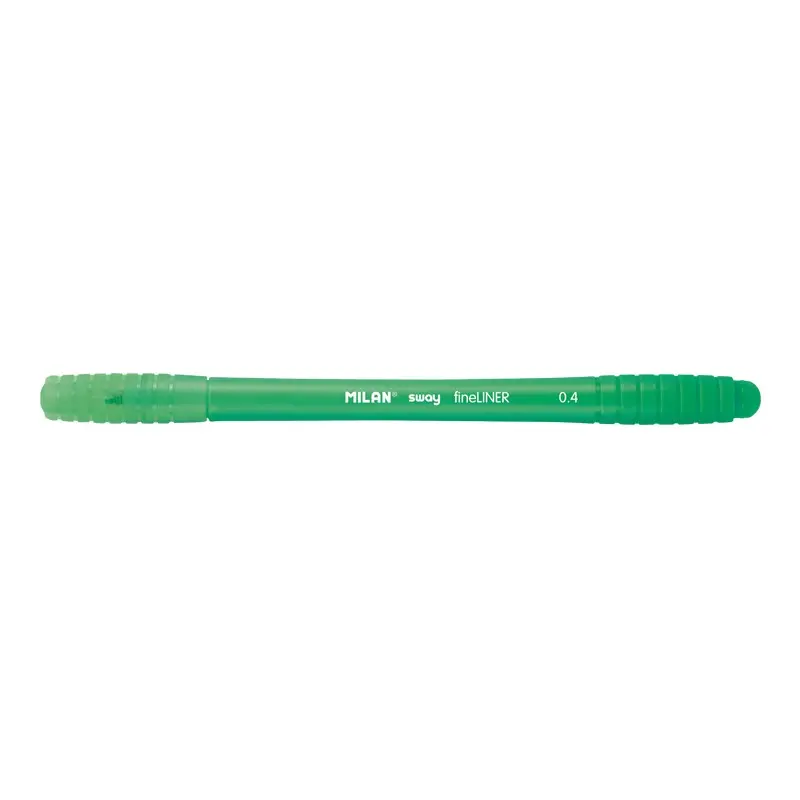 Milan Sway Fineliner Rotulador - Punta Fina 0.4mm - Ergonomico - Tinta al Agua - Color Verde