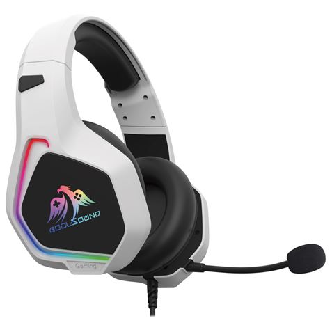 Coolsound G6 Auriculares Gaming con Microfono - USB para Iluminacion LED - Diadema Ajustable - Almoh