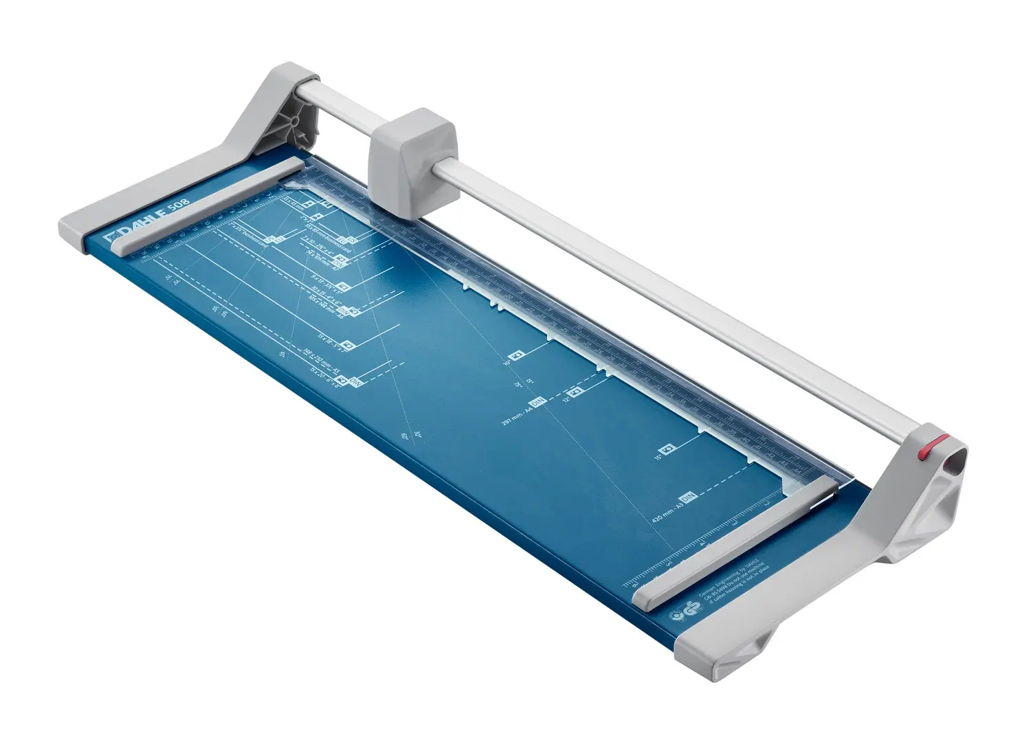 Dahle 508 Cizalla de Rodillo Formato A3 - Capacidad 6 Hojas - Cuchilla Circular Autoafilable de Acer