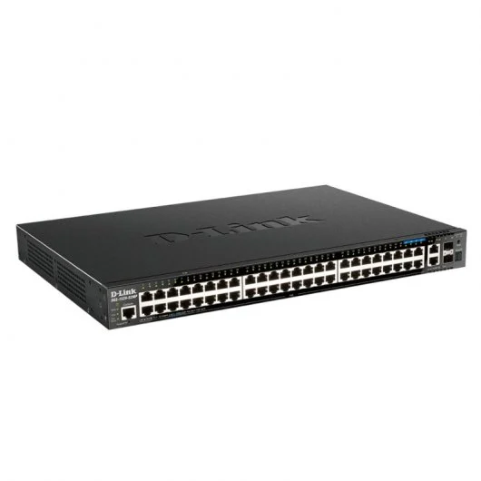 D-Link Switch Gestionado 44 Puertos Giga PoE + 4 Puertos 2.5G PoE + 2 Puertos 10G + 2 Puertos 10G SF