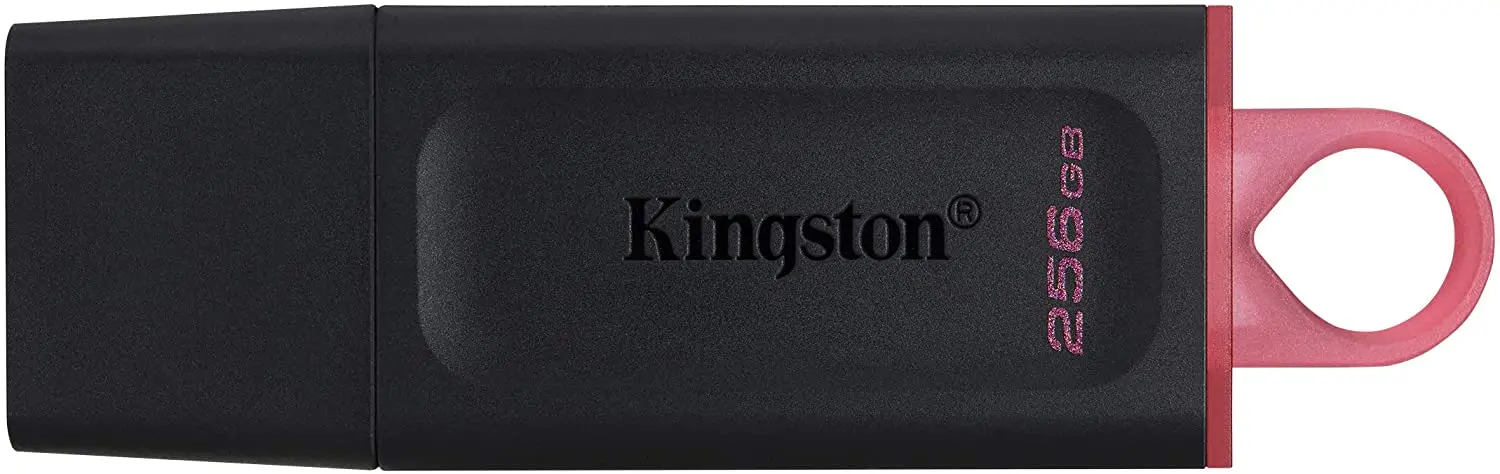 Kingston DataTraveler Exodia Memoria USB 256GB - USB 3.2 Gen 1 - Con Tapa - Enganche para Llavero - 