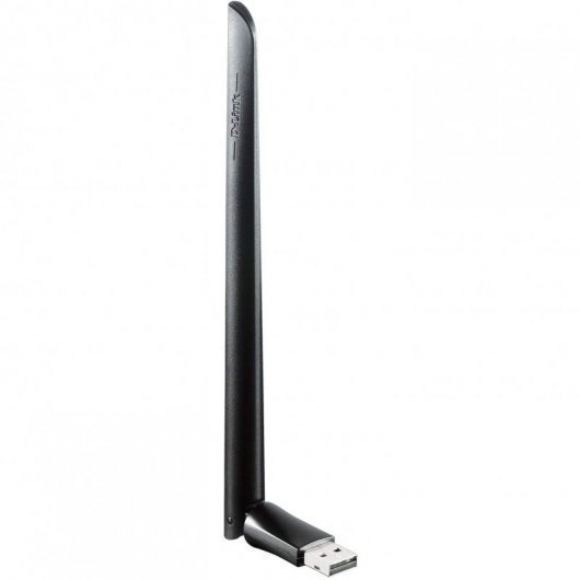 D-Link Adaptador USB WiFi Inalambrico Doble Banda AC600 - Hasta 433Mbps - WPS