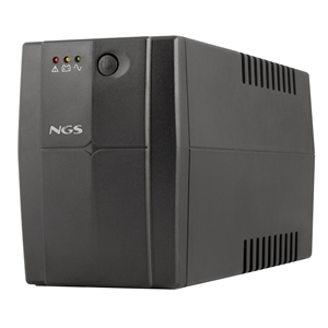 NGS Fortress 900 V3 SAI 600VA UPS 360W - Tecnologia Off Line - 2x Schukos - Proteccion Sobrecargas y
