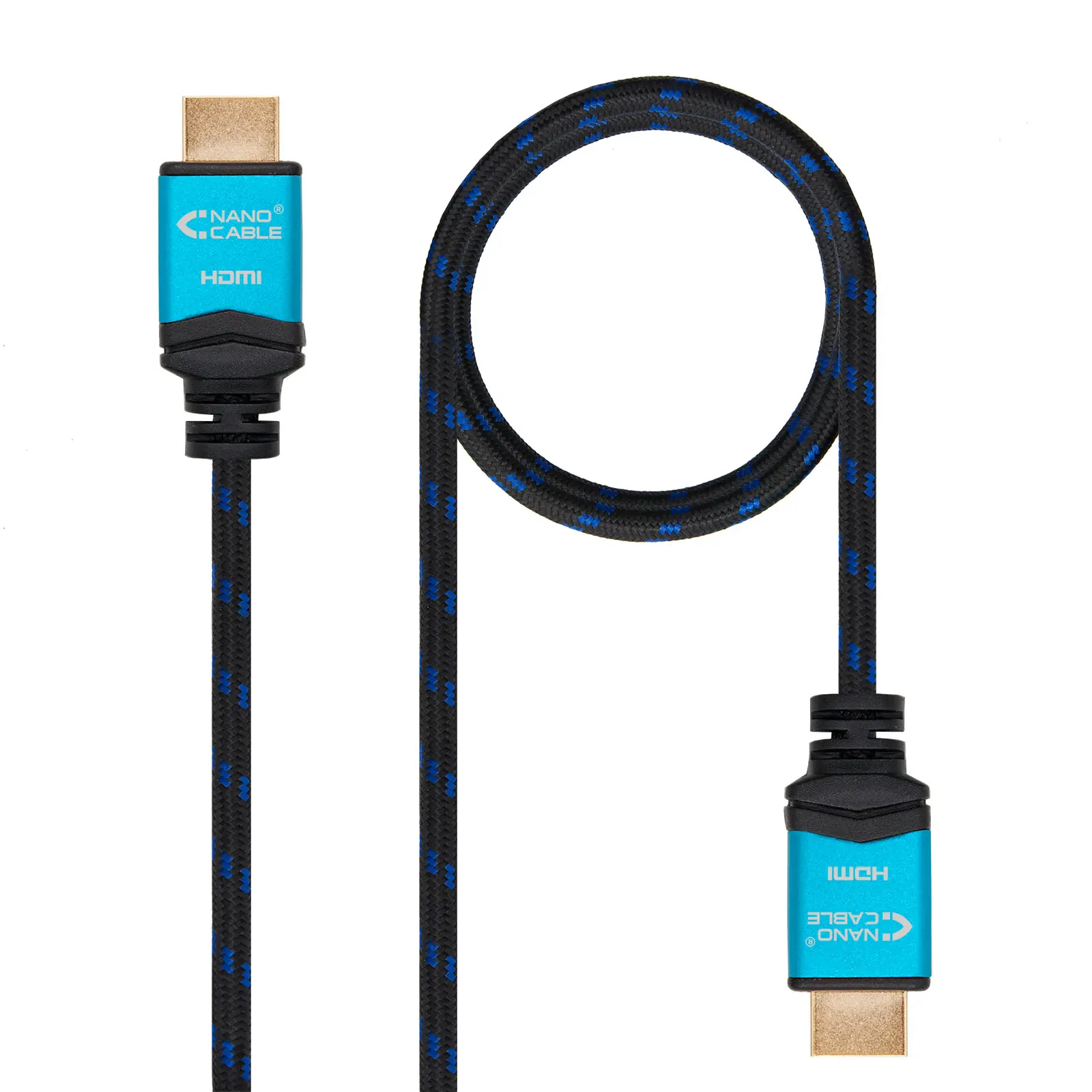 Nanocable Cable HDMI v2.0 Macho a HDMI v2.0 Macho 5m - 4K@60Hz 18Gbps - Alta Velocidad - Recubierto 