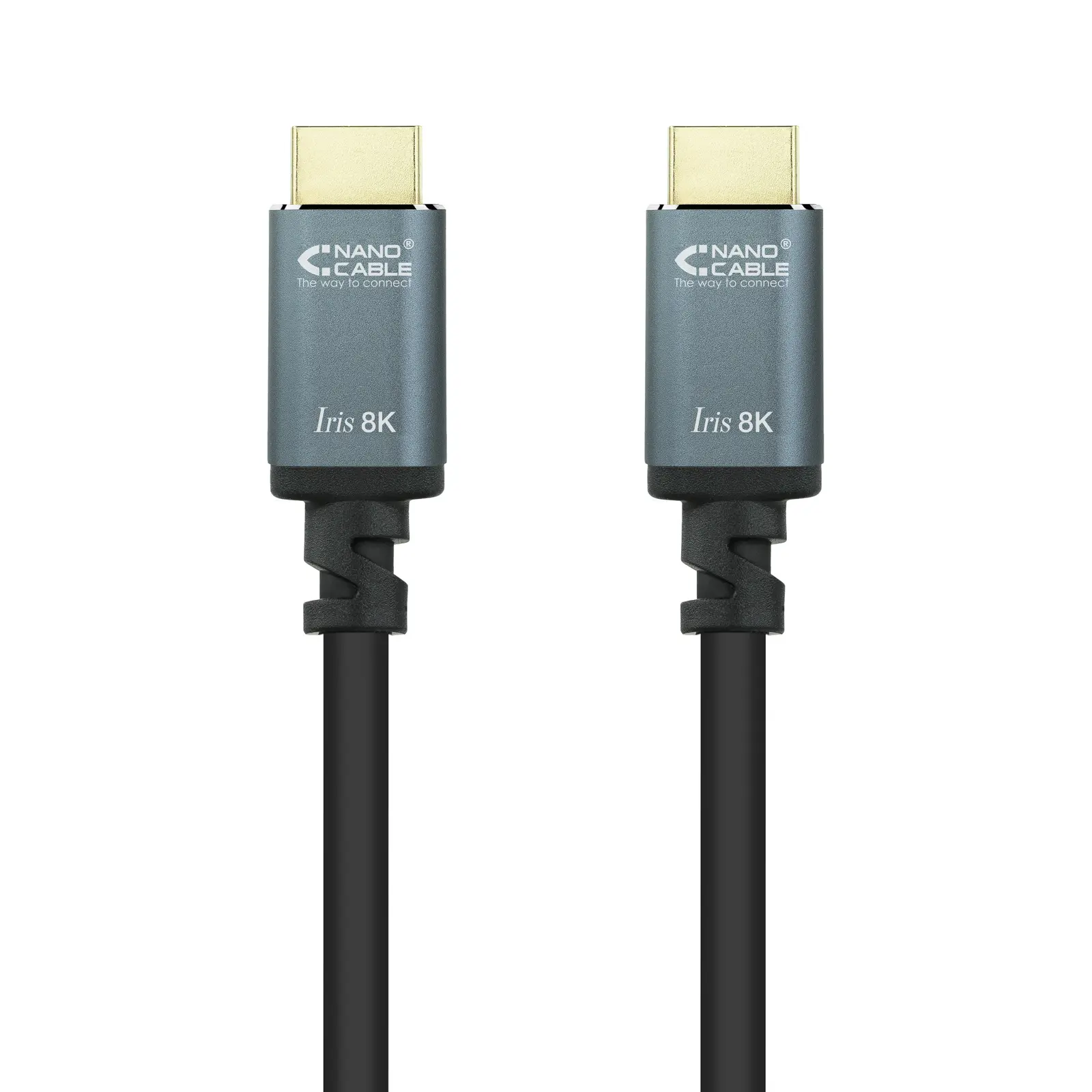 Nanocable Cable HDMI 2.1 Iris 8K A/M-A/M 0.5m - Color Negro