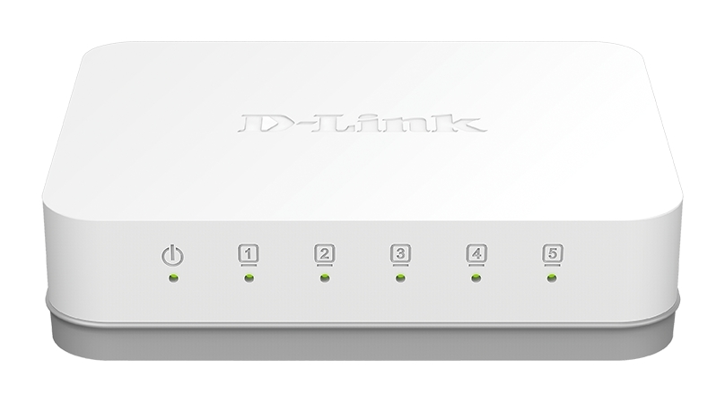 D-Link Switch 5 Puertos Gigabit 10/100/1000 Mbps