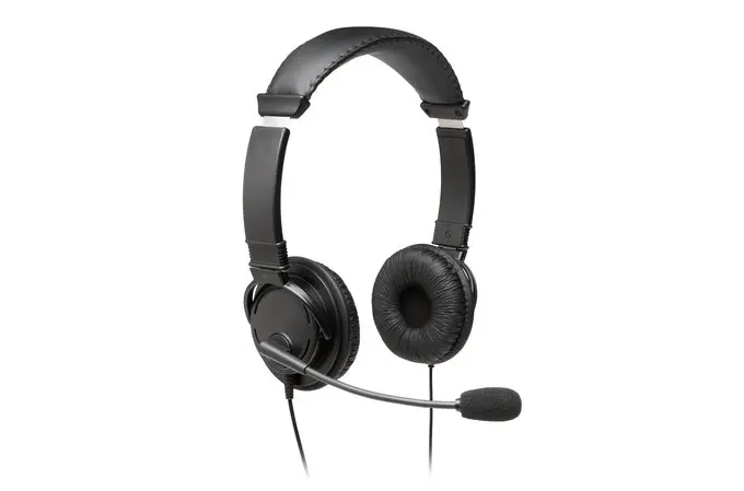 Kensington Auriculares HiFi USB con Microfono - Sonido Estereo - Gran Comodidad - Supresion de Ruido