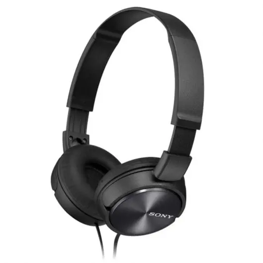 Sony MDR-ZX310 Auriculares con Microfono - Plegables - Diadema Ajustable - Almohadillas Acolchadas -