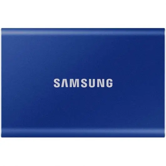 Samsung T7 Disco Duro Externo SSD 1TB PCIe NVMe USB 3.2 - Color Azul