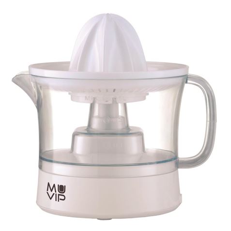 Muvip Exprimidor Electrico 40W - Deposito de 0.5L - Rotacion en ambos Sentidos - Filtro de Pulpa - D
