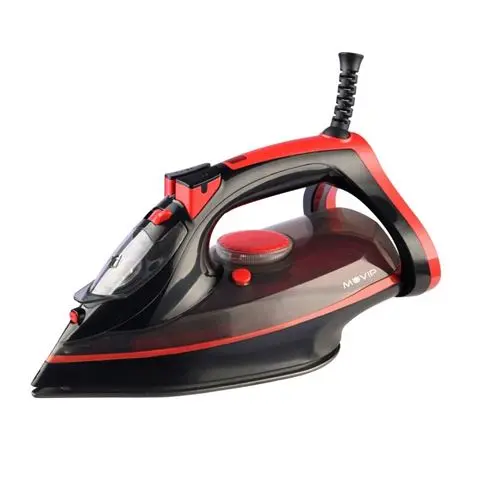 Muvip Plancha de Ropa con Vapor 2400W - Suela de Ceramica - Deposito de 260ml - Control de Temperatu
