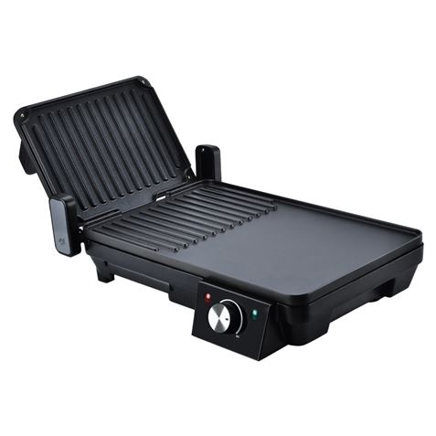 Muvip Sandwichera + Plancha Asar 2000W - Apertura hasta 180� - Placas Grill + Lisa -  Selector de Te