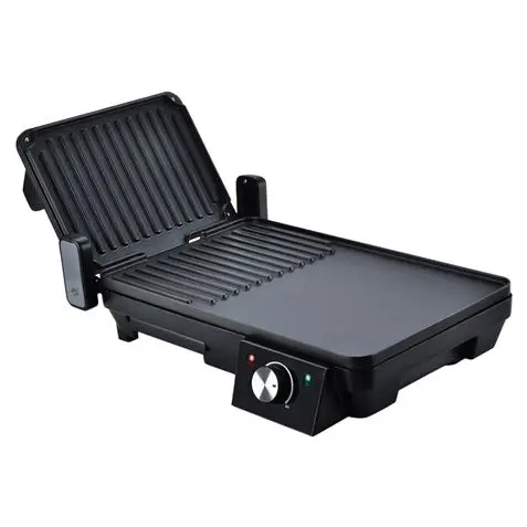 Muvip Sandwichera + Plancha Asar 2000W - Apertura hasta 180� - Placas Grill + Lisa -  Selector de Te