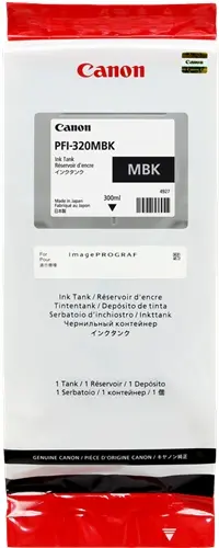 Canon PFI320 Negro Mate Cartucho de Tinta Original - 2889C001