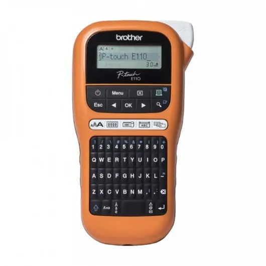 Brother PT-H110VP Rotuladora Electronica Portatil - Pantalla LCD - 200 Simbolos - Velocidad 20mms - 