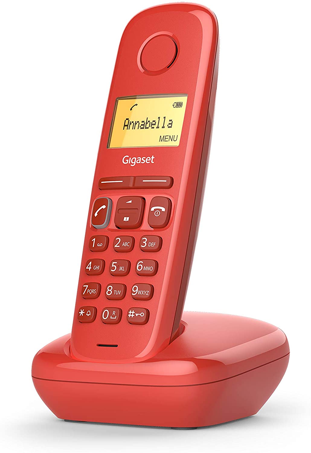 Gigaset A170 Telefono Inalambrico Dect con Identificador de Llamadas - Bloqueo de Teclado - Control 