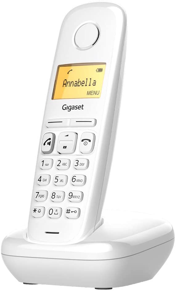 Gigaset A270 Telefono Inalambrico Dect con Identificador de Llamadas - Manos Libres - Control de Vol
