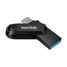Sandisk Ultra Dual Drive Go Memoria USB-C y USB-A 32GB - Hasta 150MB/s de Lectura - Color Negro (Pen