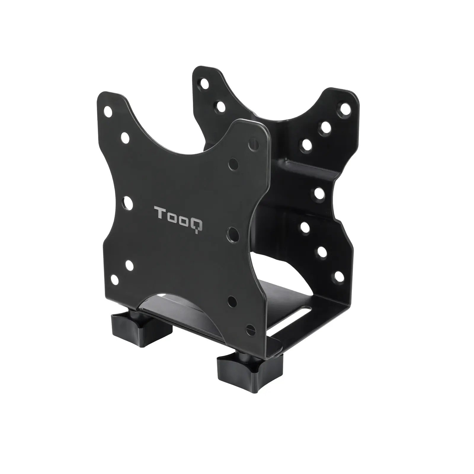 Tooq Soporte VESA para Mini PC - 4 Opciones de Instalacion - Peso Max 5kg - VESA 100x100 - Color Neg