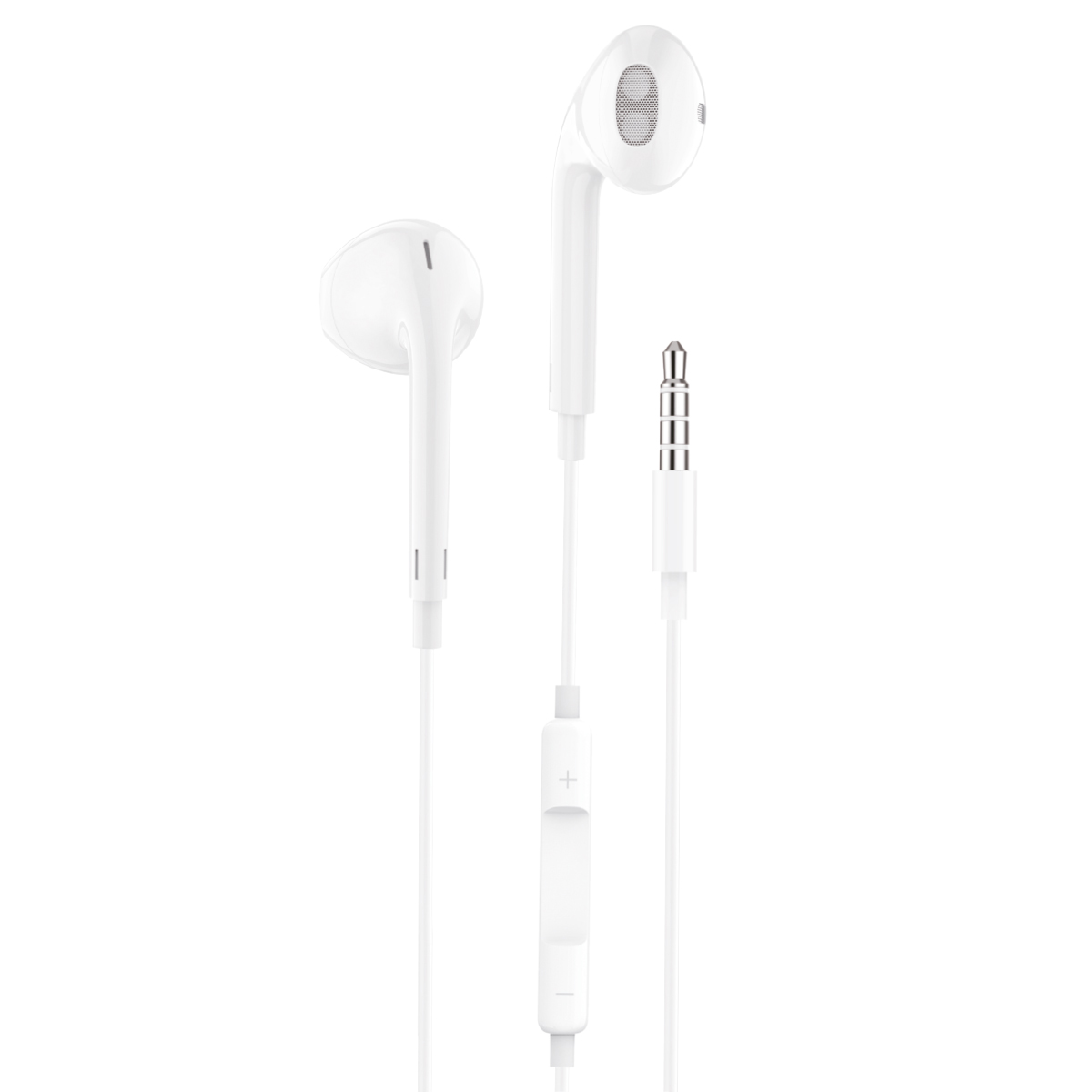 TechOneTech Ear Tech Auriculares Intraurales - Microfono Integrado - Mini Jack 3.5mm - Asistente Voz