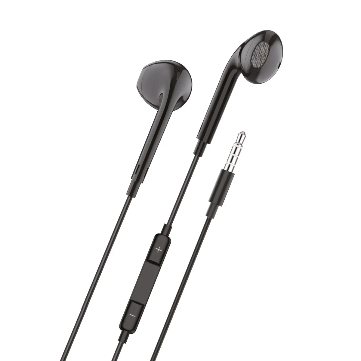 TechOneTech Ear Tech Auriculares Intraurales - Microfono Integrado - Mini Jack 3.5mm - Asistente Voz