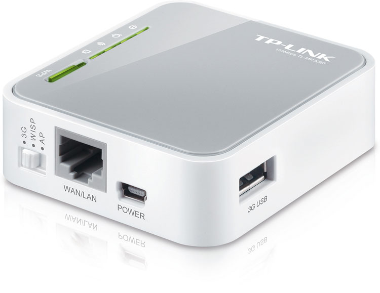 TP-Link TL-MR3020 Router Inalambrico N 3G/4G Portatil