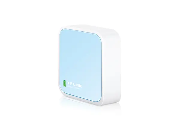 TP-Link Router inalambrico Nano N 300Mbps - 1 EP ETH - 1 EP Micro USB -Antena Interna - Color Blanco