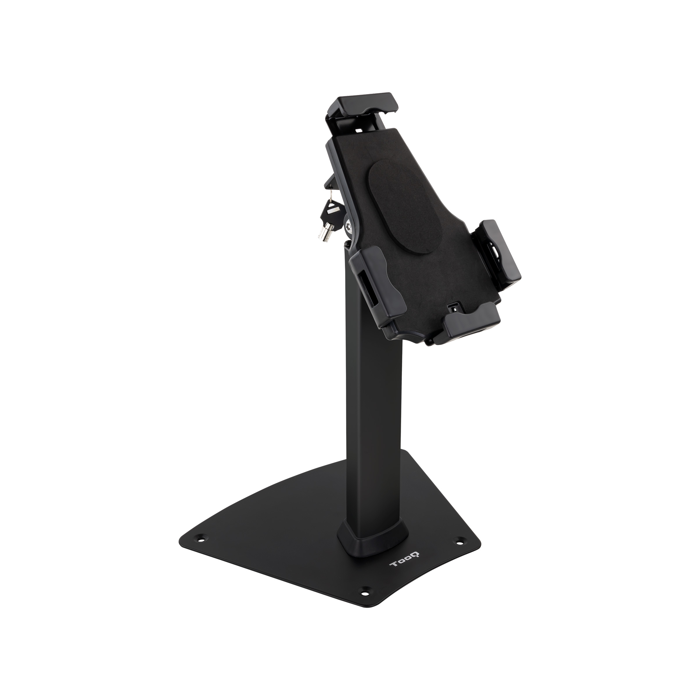 Tooq Soporte de Sobremesa Profesional Ajustable para Tablet de entre 7.9? a 10.5? - Incluye Candado 
