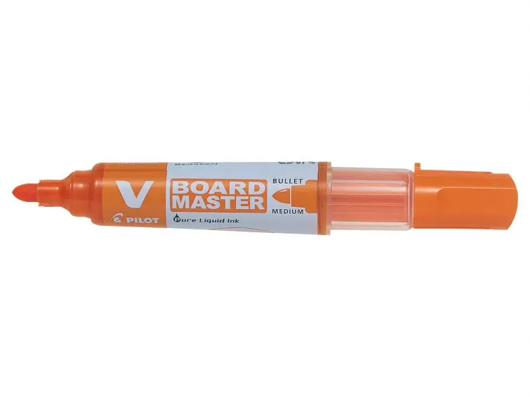 Pilot V-Board Master Begreen Rotulador para Pizarra Blanca - Punta Redonda 6mm - Trazo 2.3mm - 91% P