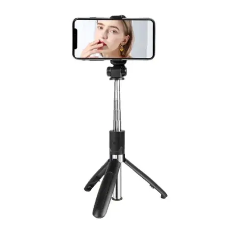 XO Tripode + Palo Selfie Bluetooth - Mango Telescopico - Altura Maxima hasta 680mm - Completamente P