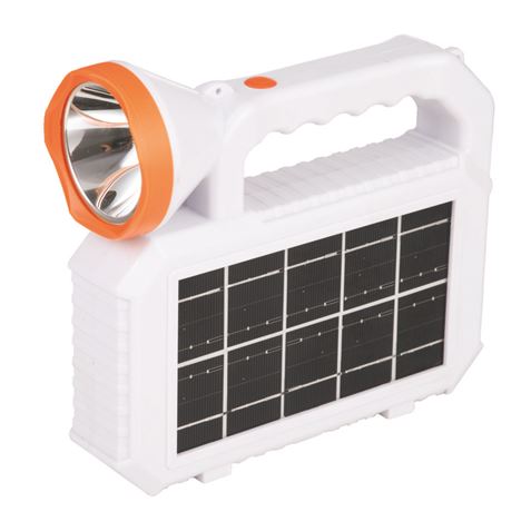 XO Foco Solar Resistente - Tamao Optica 68mm - Luz Fuerte Hasta 6H, Luz Normal Hasta 12H, Luz Estro